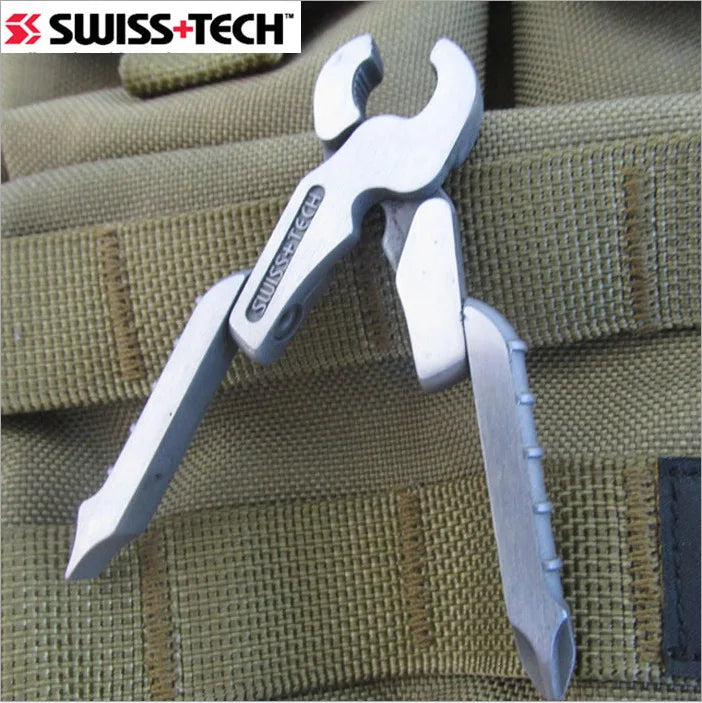 1PC SWISS EDC GEAR TECH 8 in 1 Portable Pocket Mini Pliers Screwdriver Precision Small Multi Tool keychain Micro-Pro XL900