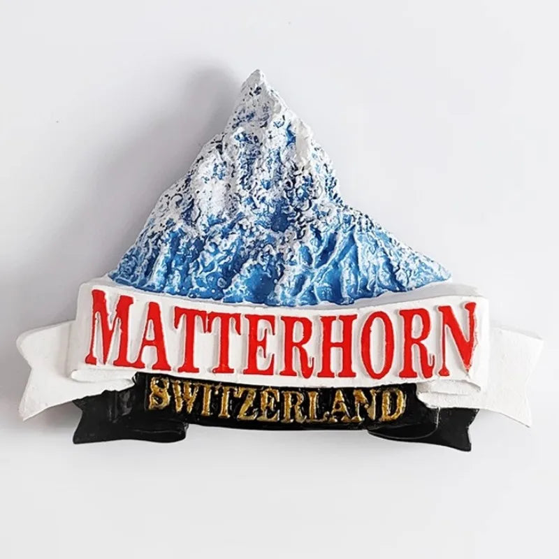 Switzerland Travelling Souvenirs Swiss Map Fridge Magnets Alps Jungfrau Refrigerator Stickers Home Decoration Wedding Gifts