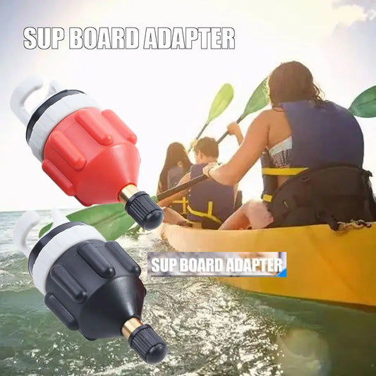 Inflatable Boat Accessories SUP Board Attachment Rowing Boat Air Valve Adaptor Kayak Inflatable Pump Adapter Compressor Adaptor