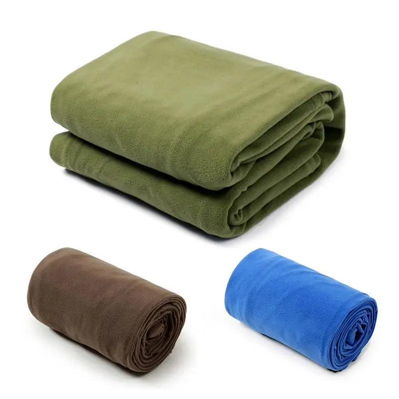 Winter Sleeping Bag Portable Fleece Sleeping Bag Fleece Liner Lightweight Tent Bed For Outdoor Camping Hiking Backpacking